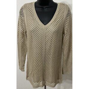 Croft & Barrow Womens Size XS Sweater Open Stitch NWT Lined